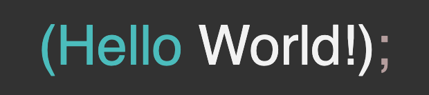Hello world
