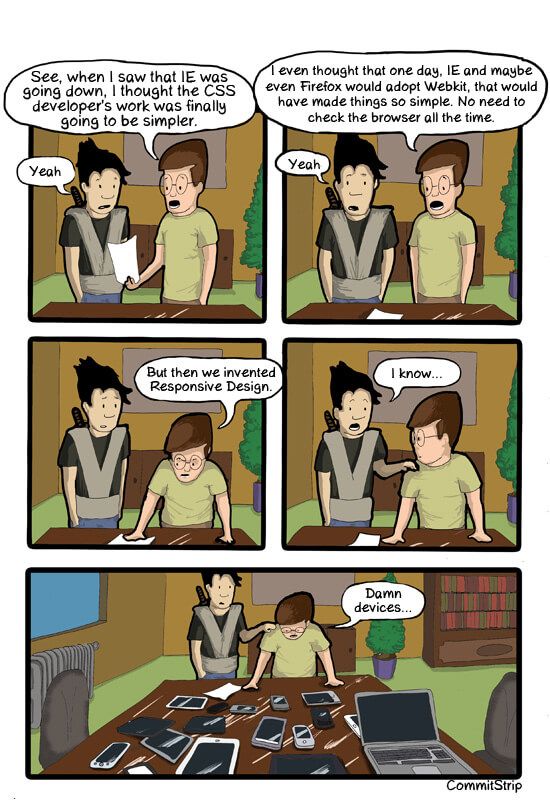 Responsive design can be so difficult to grasp.